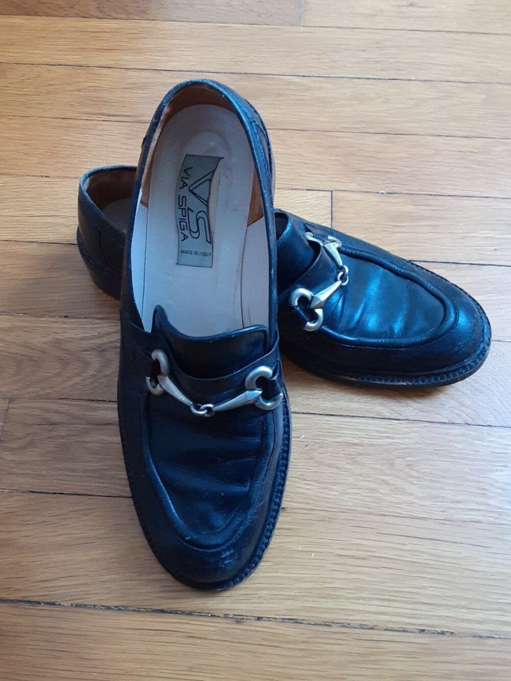 VIA SPIGA Loafers Italy Size 9
